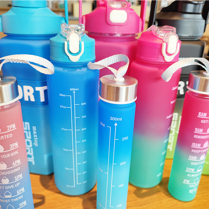Women's Sports Water Bottle with Motivational Scales Kalsten