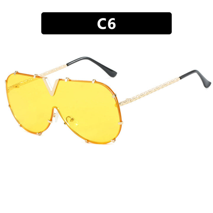 Women oversized safety glasses in modern design Kalsten