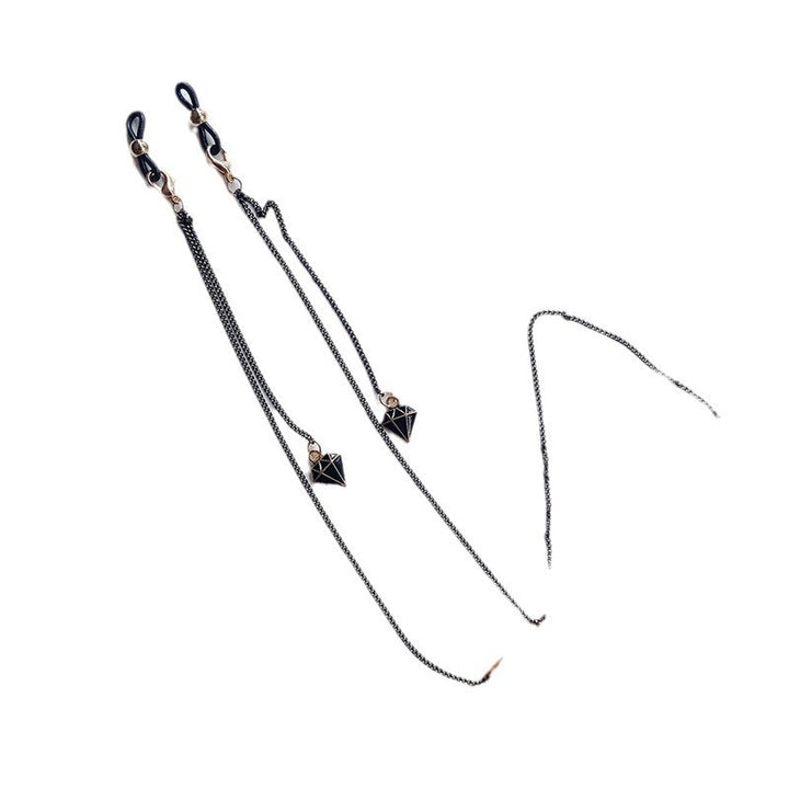 Fashionable glasses holder chain with star pendants Kalsten