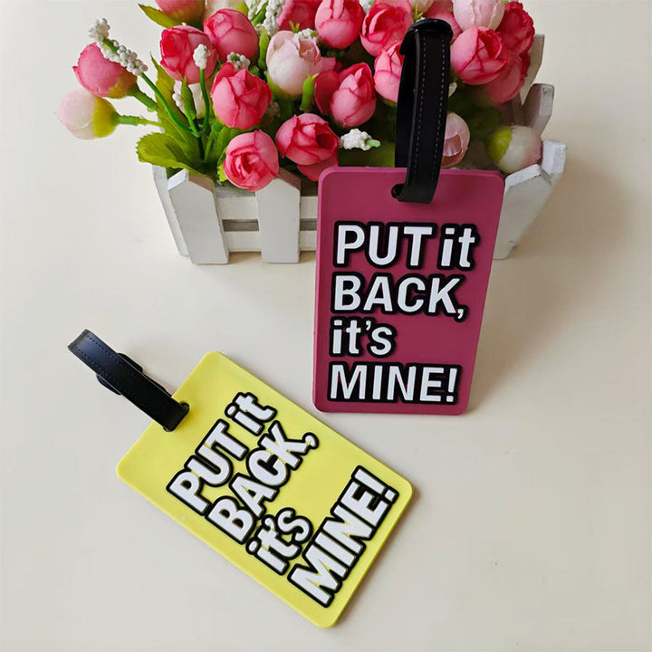 Unisex Playful Statement Luggage Identifier Kalsten