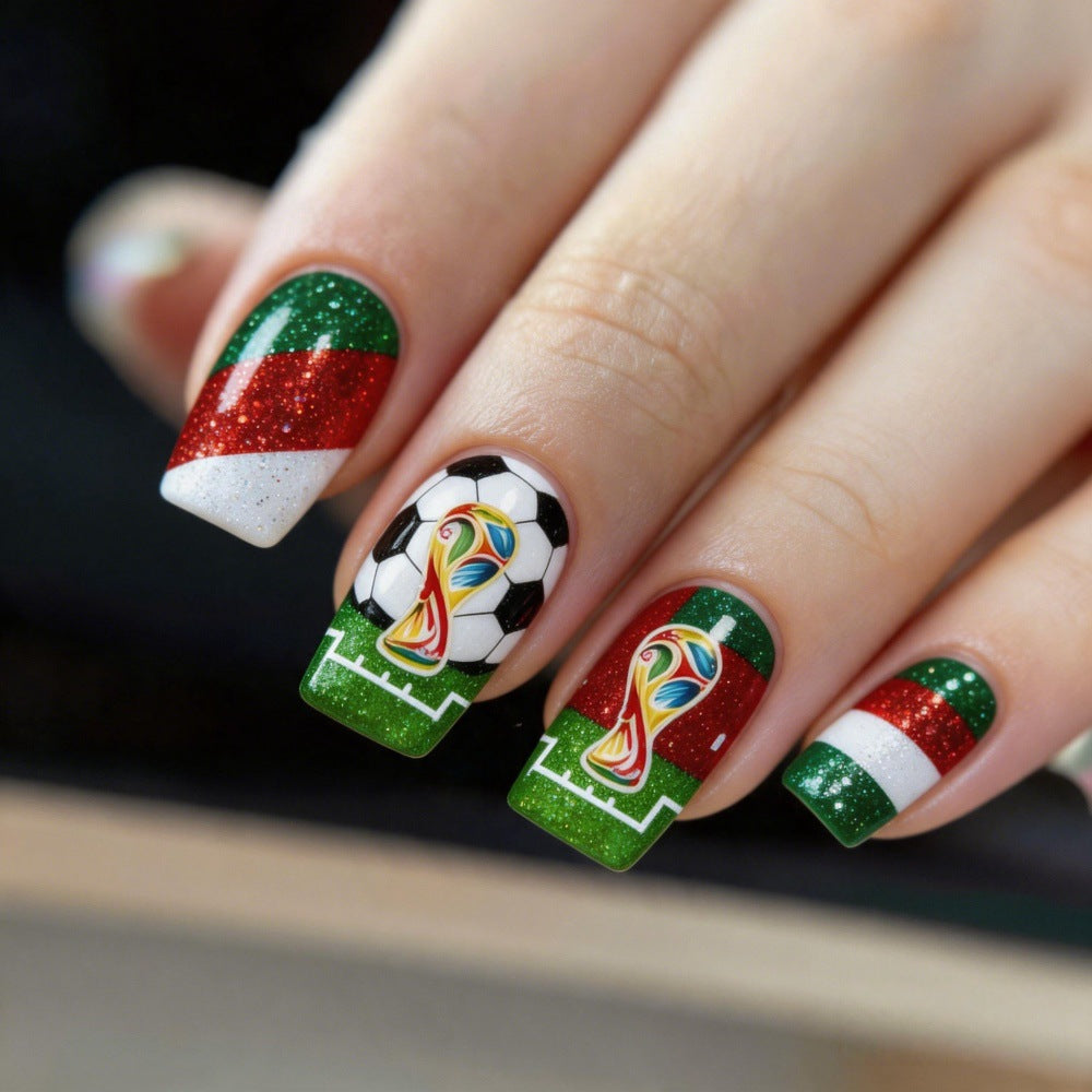 Sporty Nail Art Kalsten