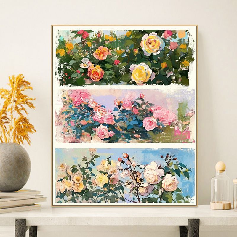 Vintage Floral Wall Art Kalsten