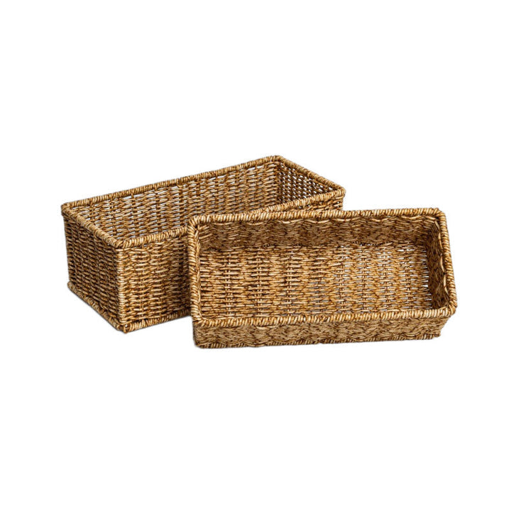 Ladies Rectangular Natural Basket Area Kalsten