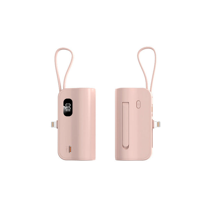 Wearable power bank with multifunctional charging concept and digital display Kalsten