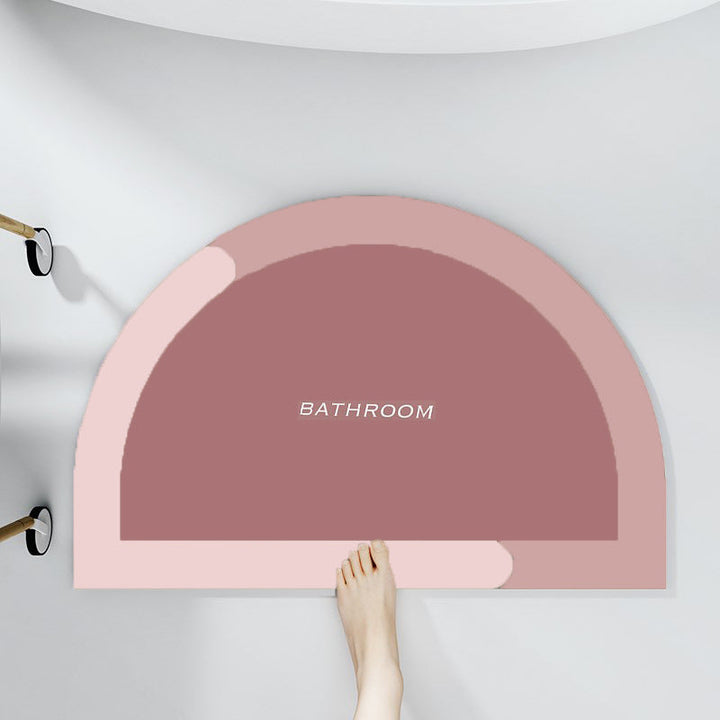 Contemporary Abstract Bathroom Mat Kalsten