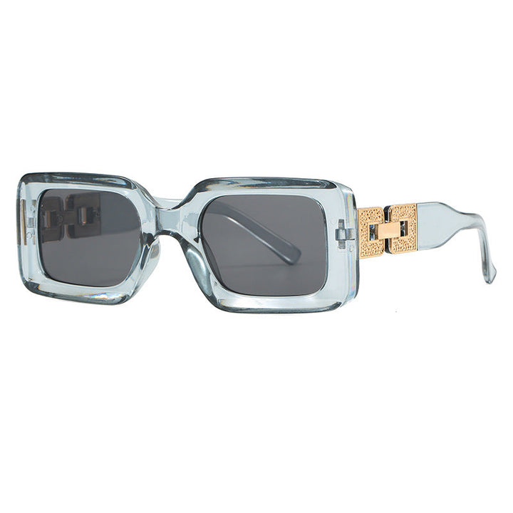 Women's Polygon Sunglasses with Glamorous Decorative Frame Kalsten