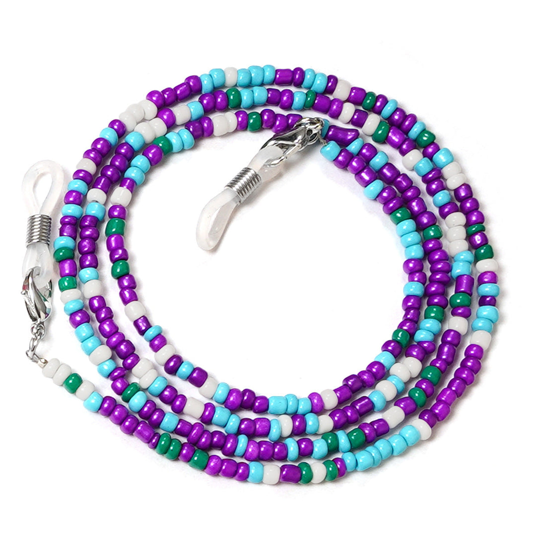 Multi-Pattern Beaded Eyewear Strap Kalsten