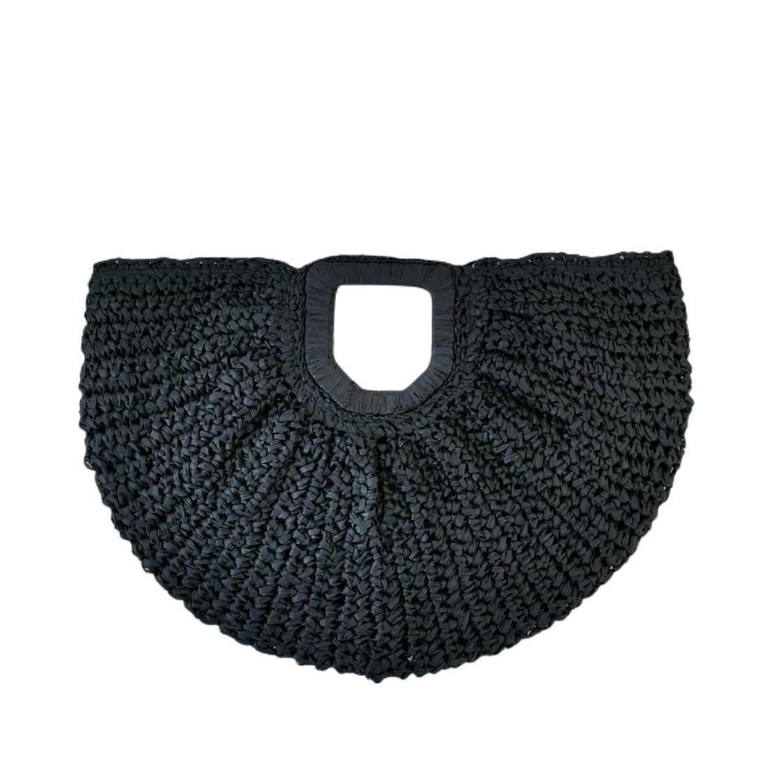 Handcrafted Ribbed Structure Beach Bag Kalsten