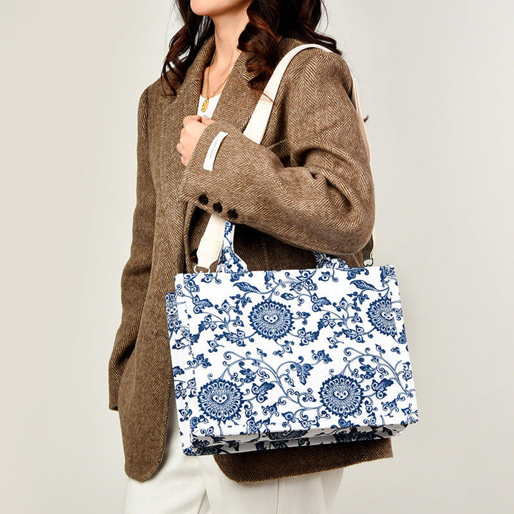 Floral Patterned Shoulder Bag Kalsten