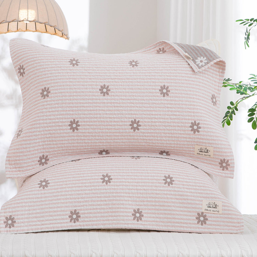 Women's pillowcase with modern checkered pattern Kalsten