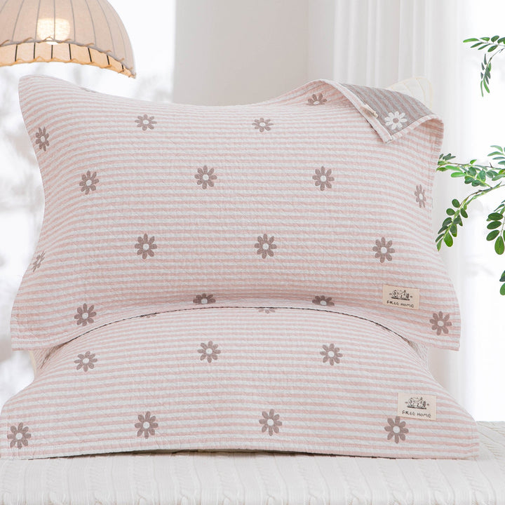 Women's pillowcase with modern checkered pattern Kalsten