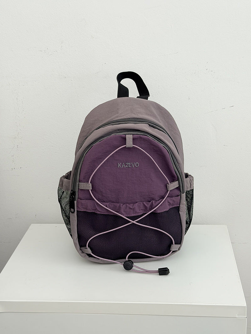 Compact Multi-Pocket Casual School Backpack