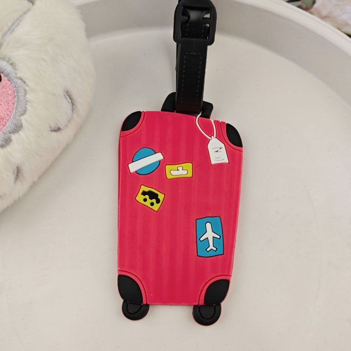 Unisex luggage tag in playful suitcase design Kalsten