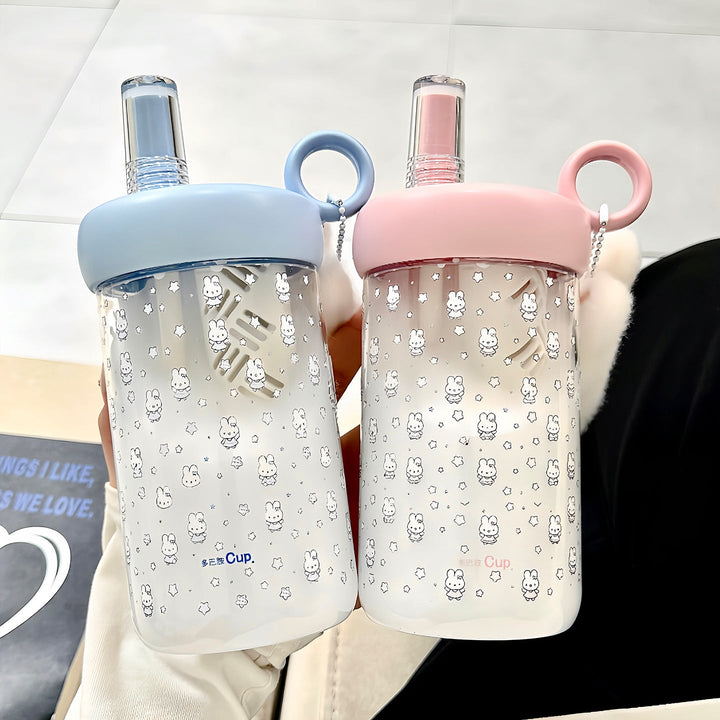 Ladies practical drinking bottle with cute animal motif Kalsten