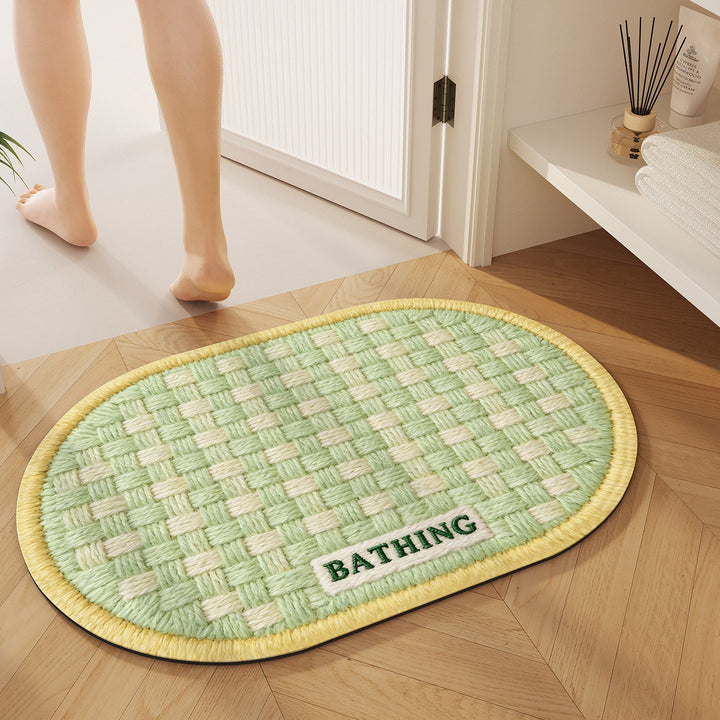 Plush Bath Mat Kalsten