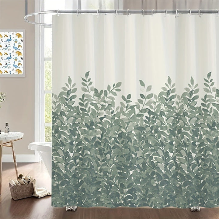 Artistic Floral Shower Curtain Kalsten