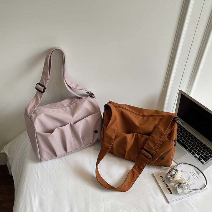 Stylish Multi-Compartment Shoulder Bag Kalsten
