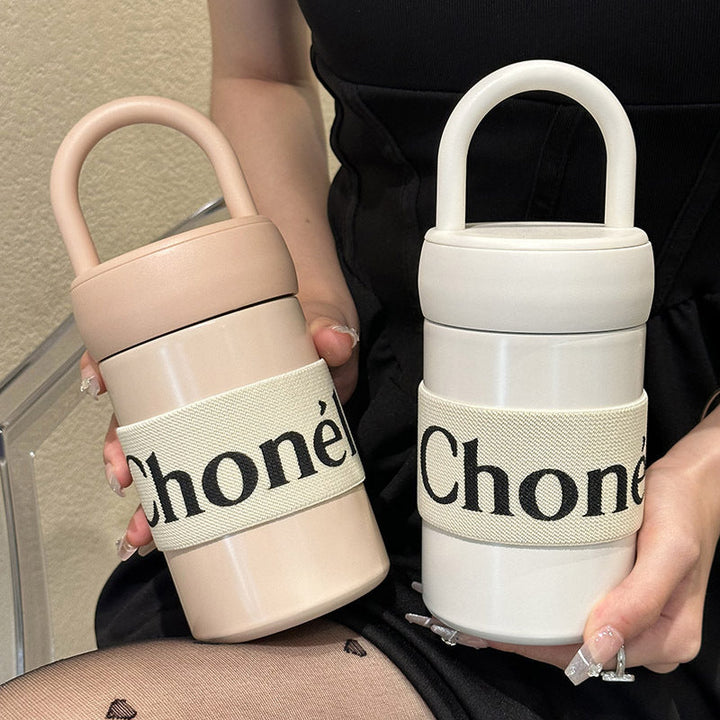 Women's multifunctional thermos cup with practical carrying handle Kalsten