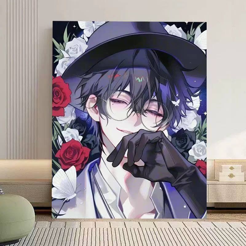 Artistic Anime-Inspired Wall Art Print Kalsten
