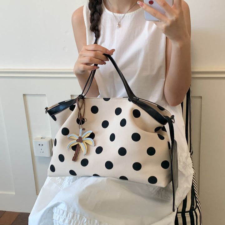 Polka Dot Multifunctional Tote Bag Kalsten