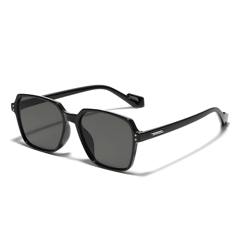 Women's square sunglasses with stylish plastic frame and polarized lenses Kalsten