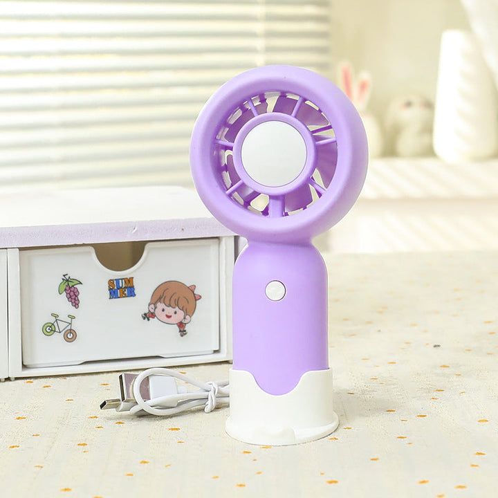 Portable hand fan with cute animal design Kalsten
