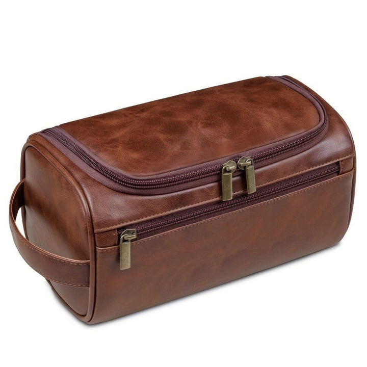 Elegant Cosmetic Bag Made of Artificial Leather Kalsten