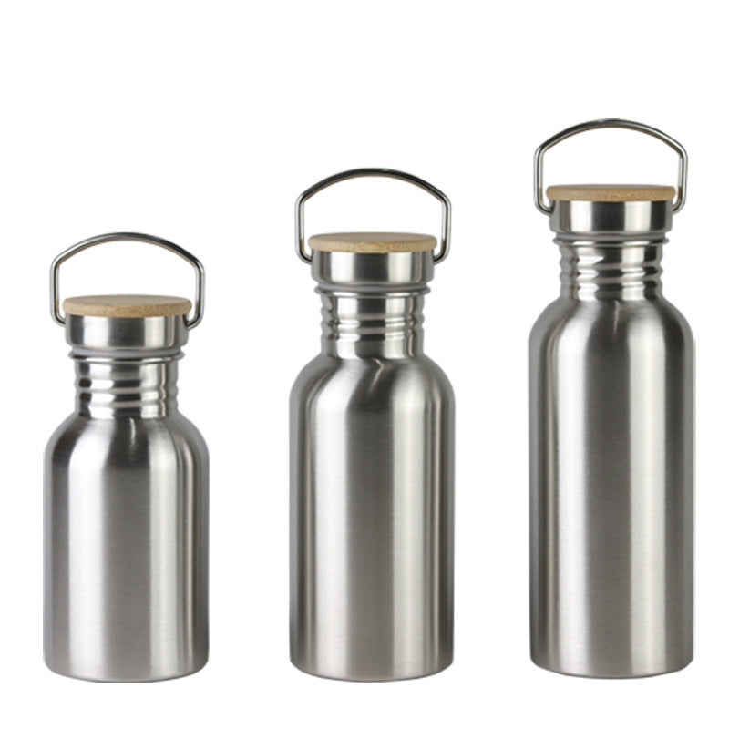 Women's Stainless Steel Water Bottle with Cork Lid Kalsten