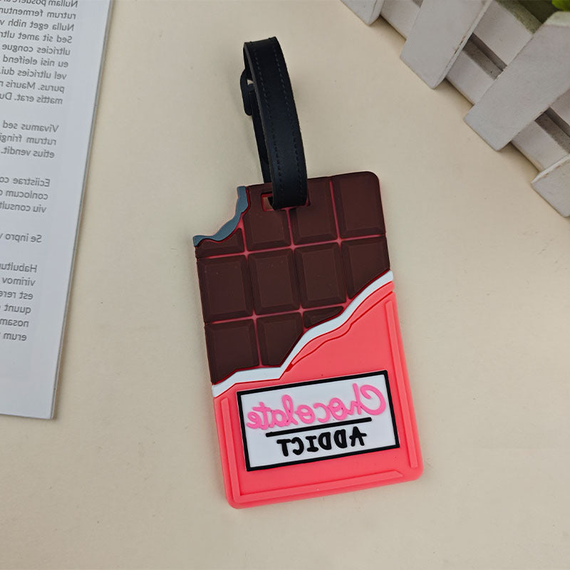 Unisex Luggage Tag in Cupcake Design Kalsten