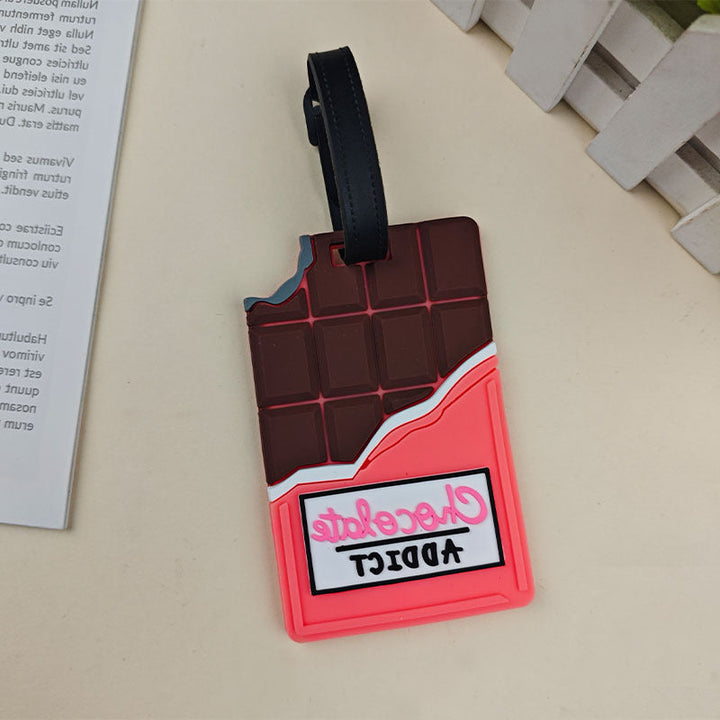 Unisex Luggage Tag in Cupcake Design Kalsten
