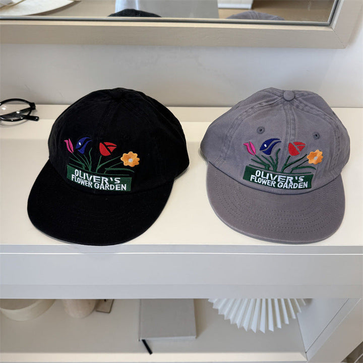 Men's Embroidered Floral Cap Kalsten
