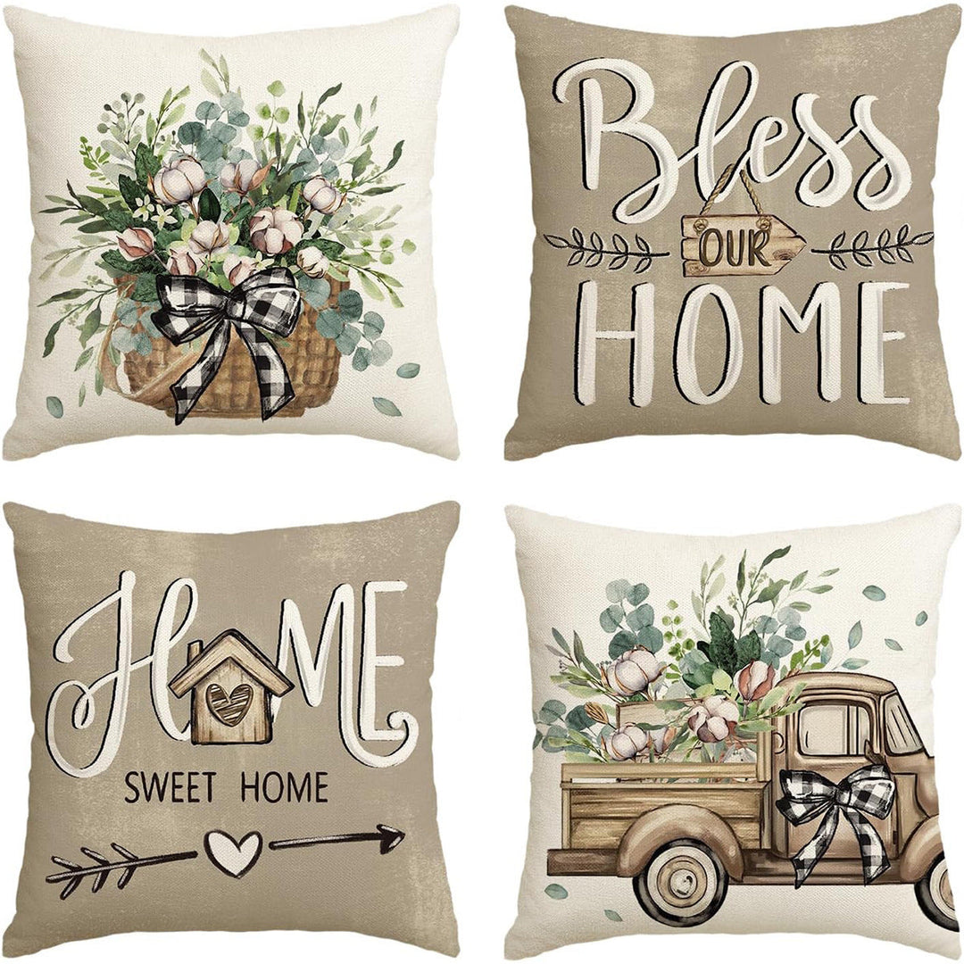 Women’s pillowcases with cheerful sunflower design Kalsten