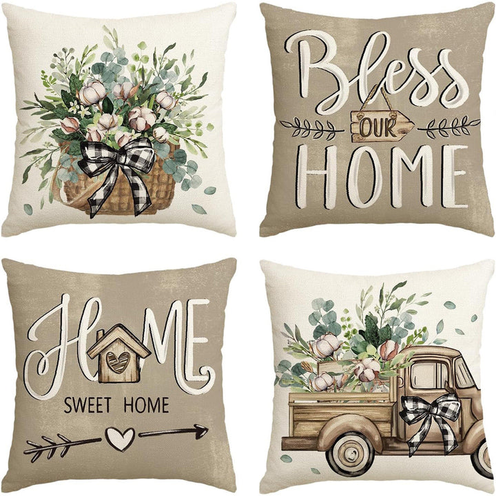 Women’s pillowcases with cheerful sunflower design Kalsten