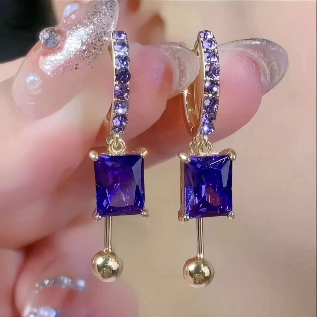 Dazzling Vintage-Style Drop Earrings Kalsten