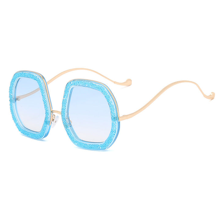 Ladies extravagant sunglasses with sparkling frame Kalsten