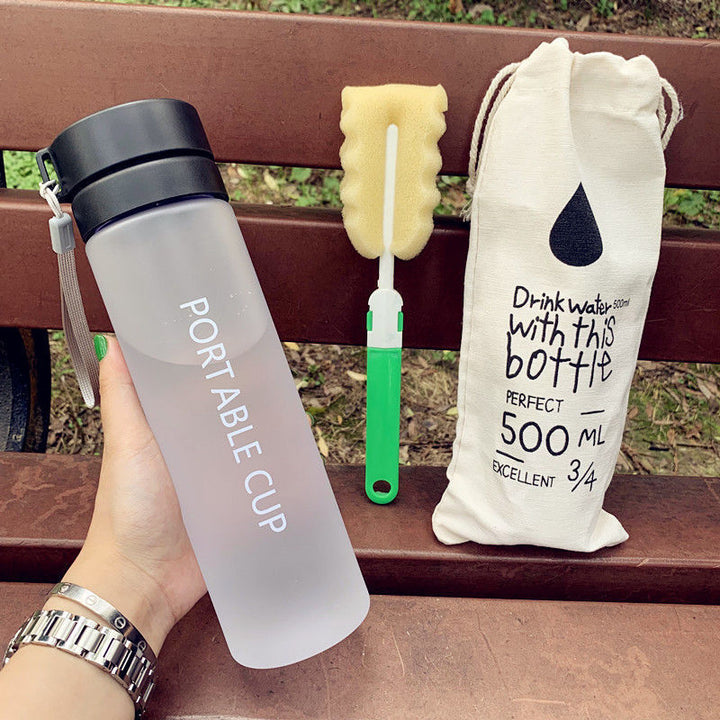 Women's portable water bottle with practical cleaning system Kalsten
