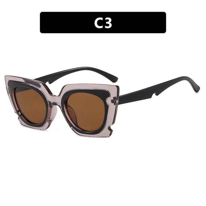 Women's oversized sunglasses with extravagant frame and UV protection Kalsten