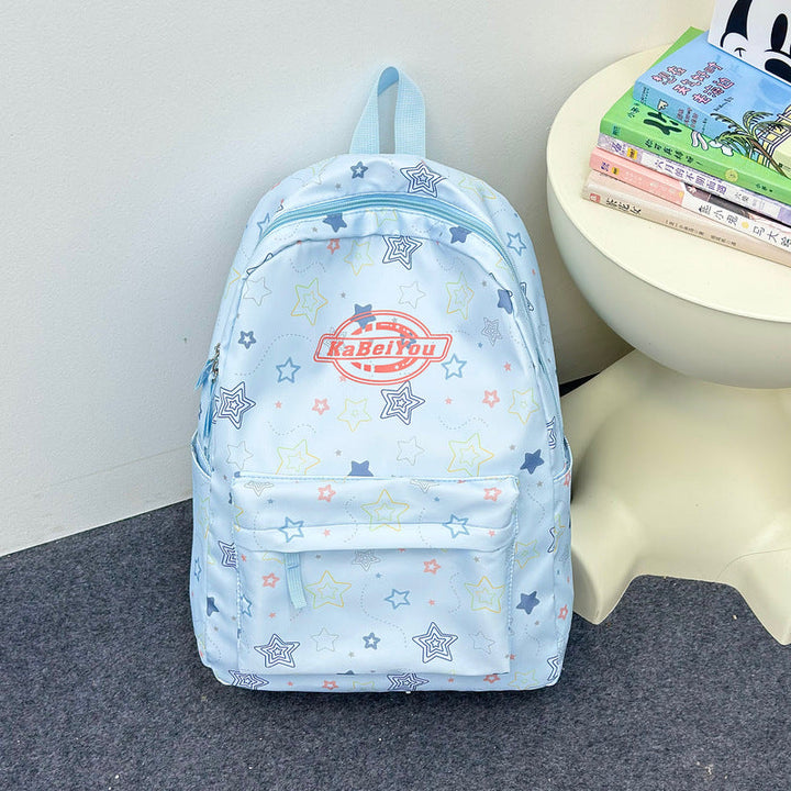 Star-Themed Multi-Compartt Backpack Kalsten