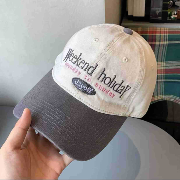Women's Casual Embroidered Adjustable Cap Kalsten