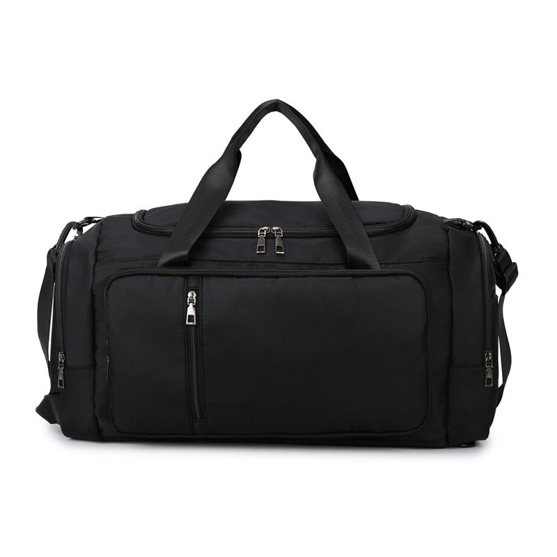 Travel bag with versatile storage and robust zippers Kalsten