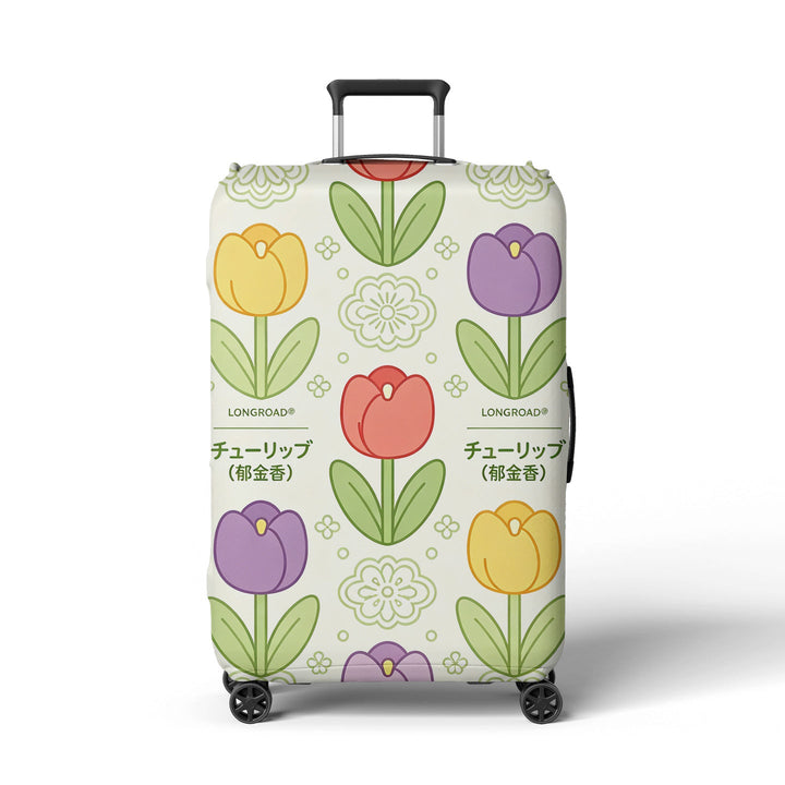 Women's suitcase cover with floral patterns Kalsten