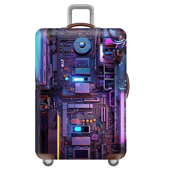 Unisex nan robust Hartschalen luggage with polycarbonate outer shell and car emblem motif Kalsten