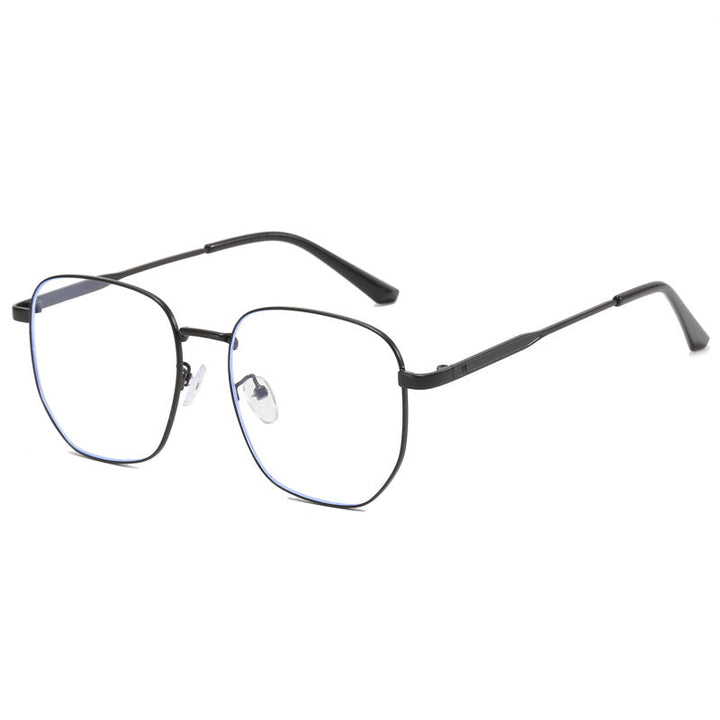 Women’s fashionable square glasses with lightweight metal frame Kalsten