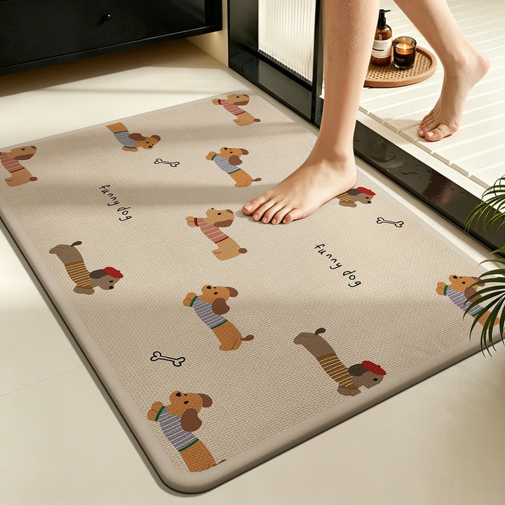 Funny Dog Character Doormat Kalsten