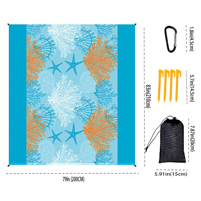 Large Outdoor Multi-Functional Picnic Blanket Kalsten