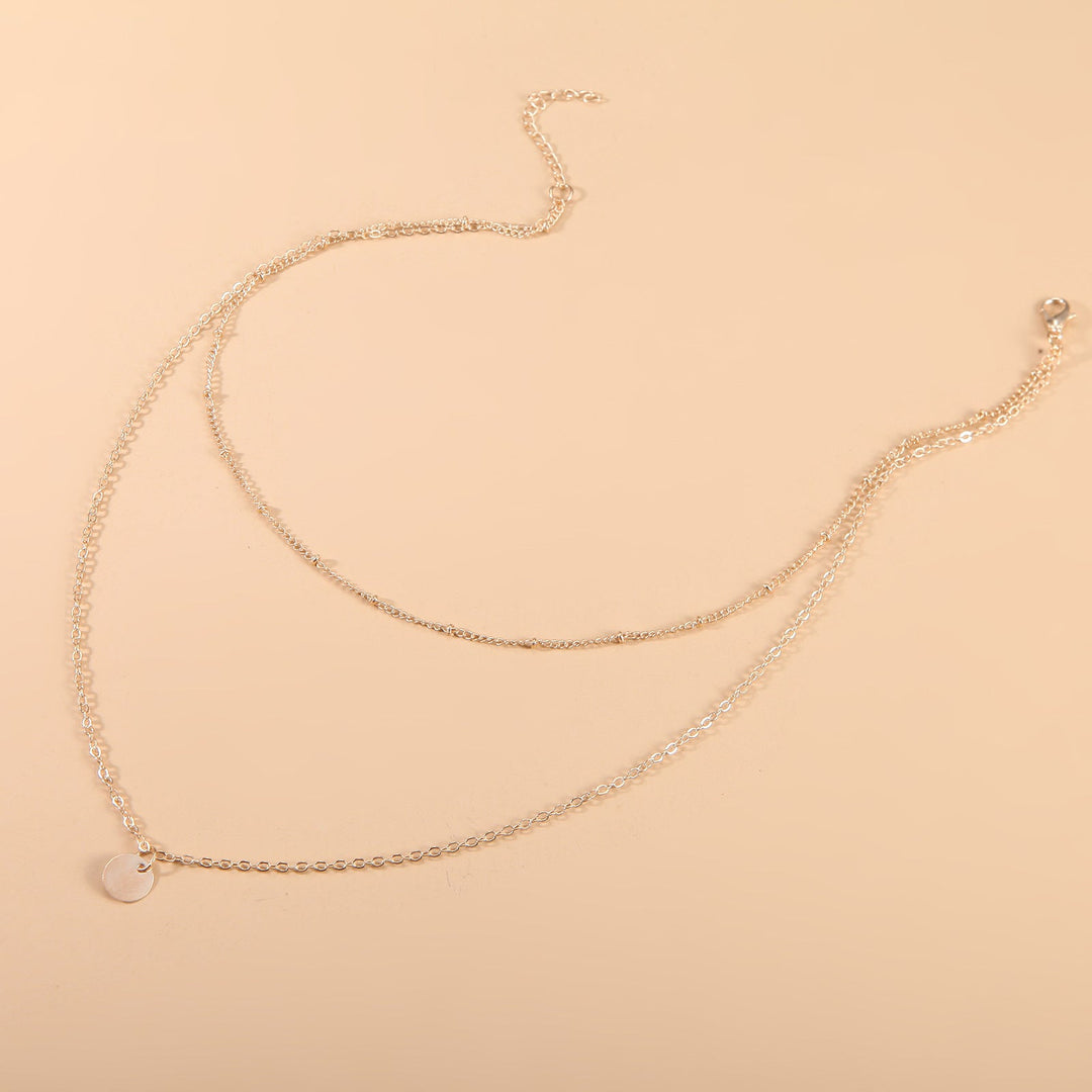 Layered Elegant Chain Necklace Kalsten