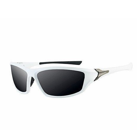 Unisex nan sporty wraparound sunglasses with polarized, shatterproof polycarbonate lenses and non-slip nose pads Kalsten