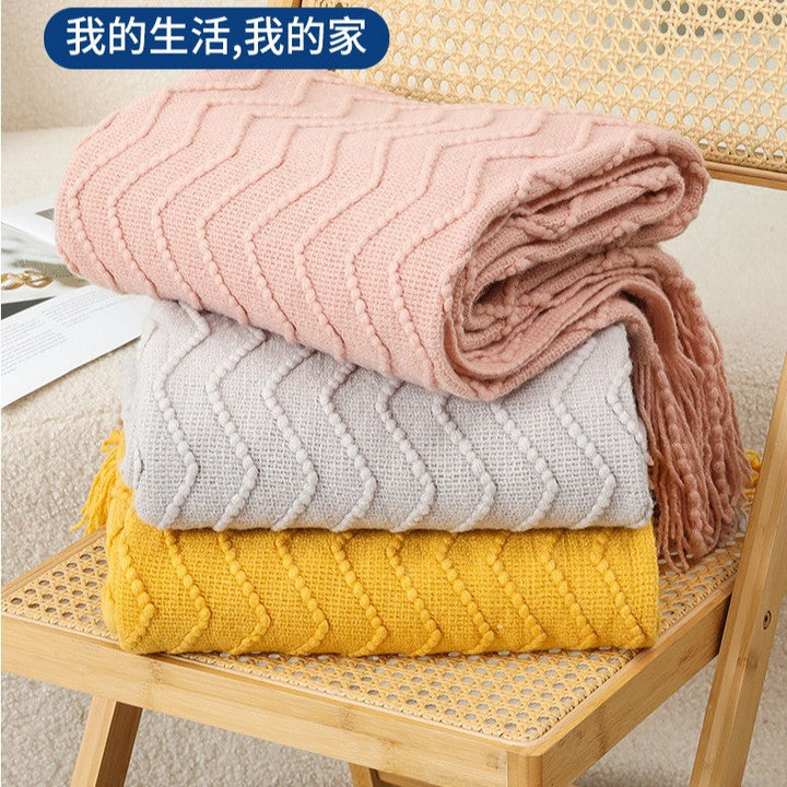 Ladies Stylish and Soft Throw Blanket Kalsten