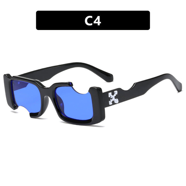 Ladies fashionable sunglasses with distinctive design and sturdy plastic frame Kalsten