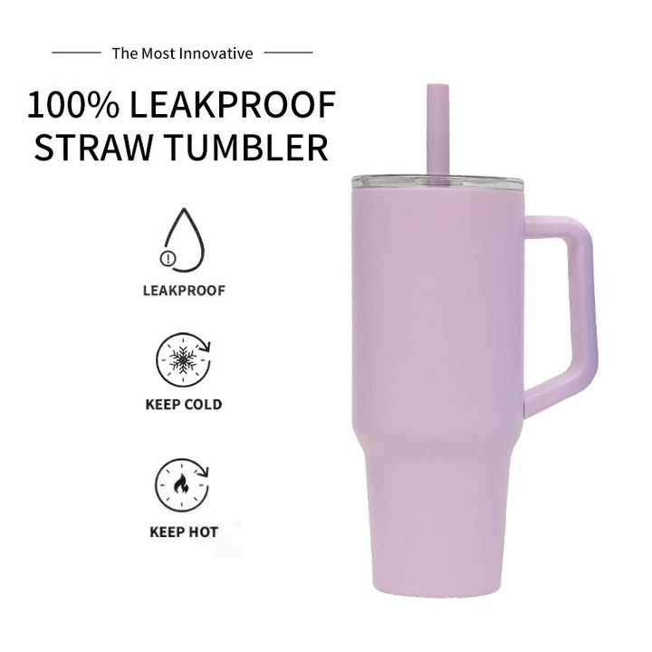 Women’s insulated mug with large capacity and ergonomic handle Kalsten